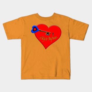 A Key to my Heart Kids T-Shirt